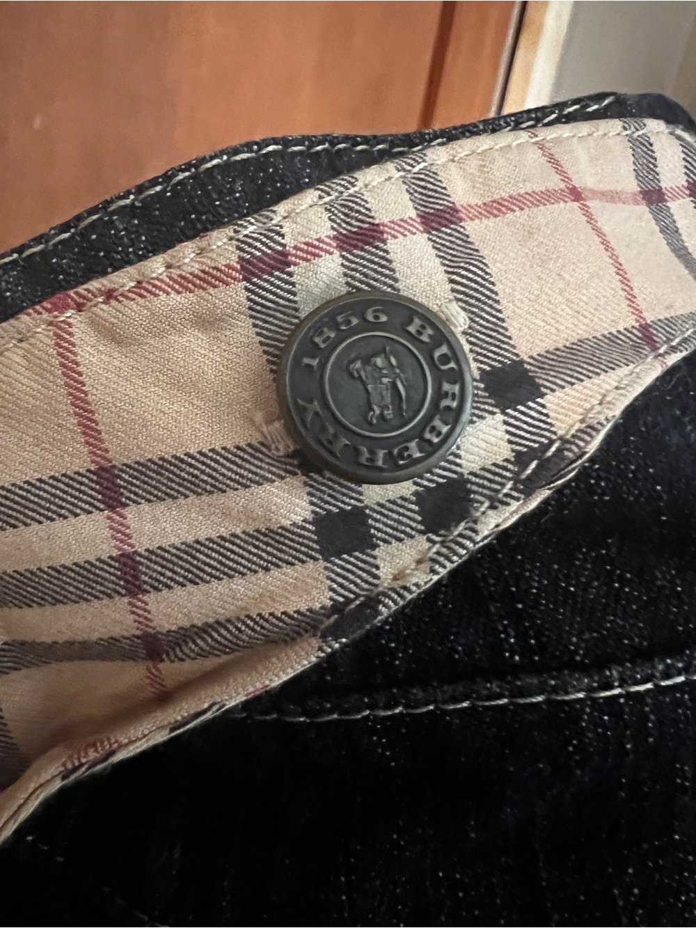 Burberry Denim Jean Jacket-XL - Picture 8 of 10